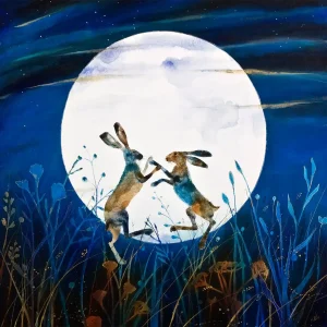 Dancing in the Moonlight, Giclée Art Print by Keli Clark