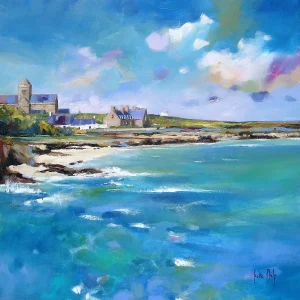 Iona Abbey, Giclée Art Print by Kate Philp