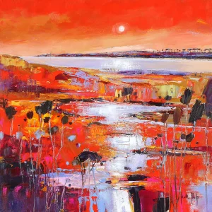 St. Cyrus, Giclée Art Print by Kate Philp