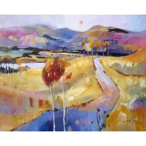 Highland Road, Giclée Art Print by Kate Philp