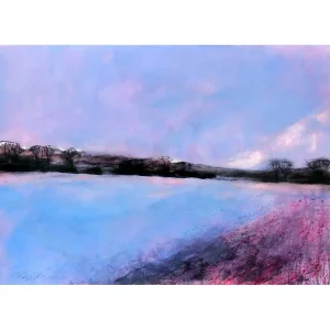 Winter Twilight, Giclée Art Print by Louise Turnbull