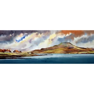 Autumn paints the tables, Loch Dunvegan, Giclée Art Print by Peter McDermott
