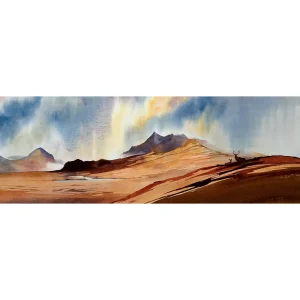 A day for the fireside, Glen Sligachan, Giclée Art Print by Peter McDermott