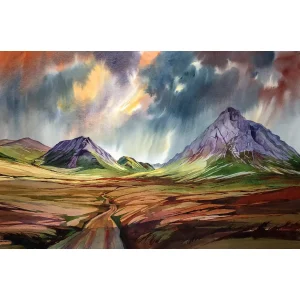 Glen Etive, Giclée Art Print by Peter McDermott