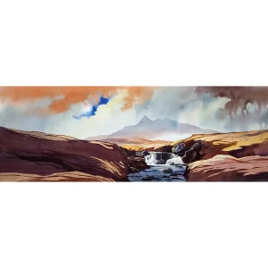 After the rain, The Black Cuillin, Giclée Art Print by Peter McDermott