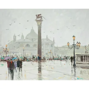 San Marco after the Rain, Giclée Art Print by Robert Kelsey