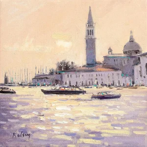 Venice Sunset, Giclée Art Print by Robert Kelsey