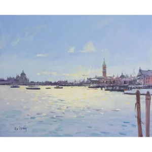 Evening Light, Venice, Giclée Art Print by Robert Kelsey