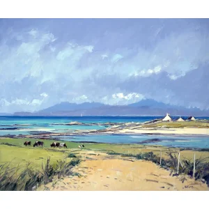 Over to Skye from Arisaig, Giclée Art Print by Robert Kelsey