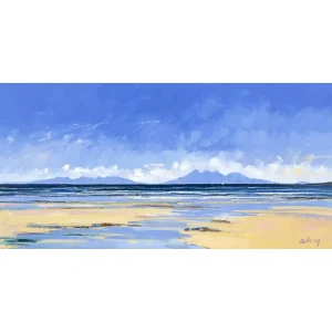 The Paps of Jura from Kintyre, Giclée Art Print by Robert Kelsey