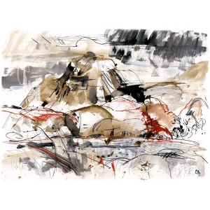 Cul Mor, Giclée Art Print by Clare Arbuthnott