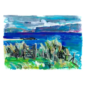 Hebrides Gate, Giclée Art Print by Clare Arbuthnott