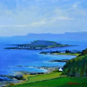 Sea Meets Sky, Easdale, Giclée Art Print by Colin Robertson