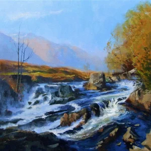 Momentum of the Fall, Giclée Art Print by Colin Robertson