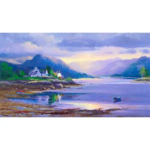 Tranquility, Plockton, Giclée Art Print by Colin Robertson