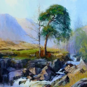 Carved by Wind and Water, Glen Lyon, Giclée Art Print by Colin Robertson