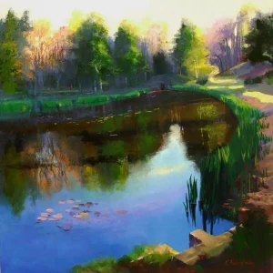 Parkland Reflections, Giclée Art Print by Colin Robertson