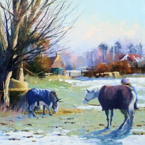 Winter Watch, Giclée Art Print by Colin Robertson