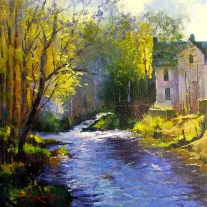 The Old Mill, Giclée Art Print by Colin Robertson