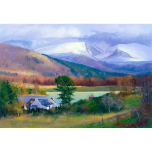 The Lairig Ghru, Cairngorms, Giclée Art Print by Colin Robertson