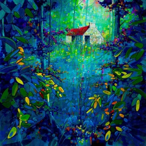 Bluebells, Giclée Art Print by Chris Sharp