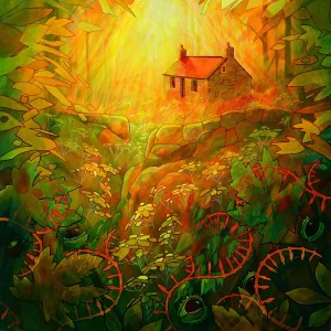 Sunburst, Giclée Art Print by Chris Sharp