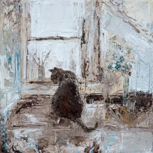 With a View, Giclée Art Print by Charlotte Strawbridge