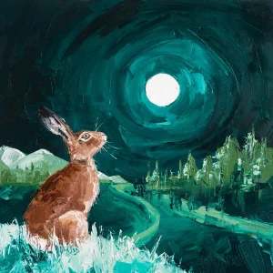 Frost Moon, Giclée Art Print by Charlotte Strawbridge