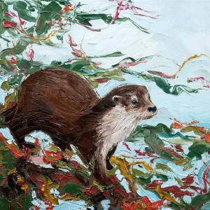 Water Wanderer, Giclée Art Print by Charlotte Strawbridge