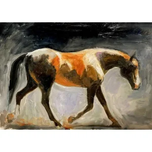 Leo's Soft Steps, Giclée Art Print by Diana Hand
