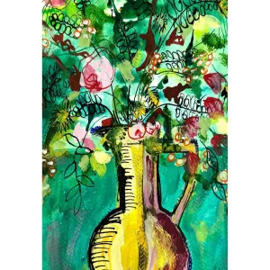 Pink Jazz, Giclée Art Print by David Short