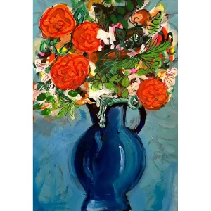 Red Roses, Giclée Art Print by David Short