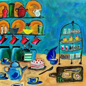 If I Knew You Were Coming, I'd Have Baked a Cake, Giclée Art Print by David Short