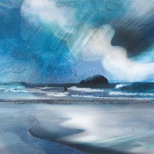 Surf's Up, Giclée Art Print by Esther Cohen