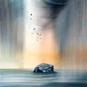 Drift Bass, Canty Bay, Giclée Art Print by Esther Cohen