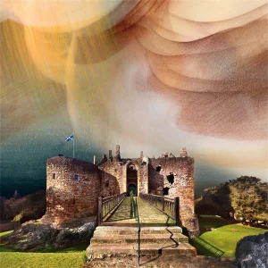 Dirleton Castle, Giclée Art Print by Esther Cohen