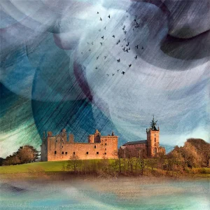Linlithgow Palace, Giclée Art Print by Esther Cohen