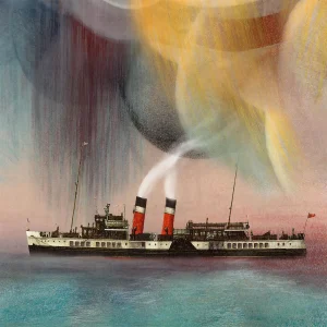 PS Waverley, Giclée Art Print by Esther Cohen