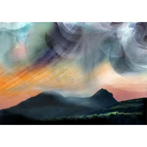 Arthur's Seat, Giclée Art Print by Esther Cohen