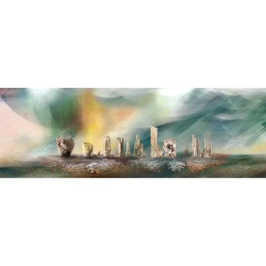 Callanish Stones, Isle of Lewis, Giclée Art Print by Esther Cohen