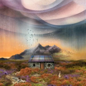 Cuillins Bothy, Giclée Art Print by Esther Cohen