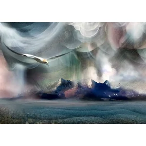 Goatfell, Arran, Giclée Art Print by Esther Cohen