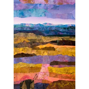 Colourscape II, Giclée Art Print by Emily Little