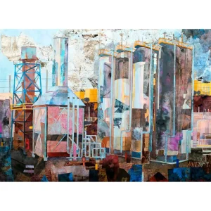 Industrial Reverie, Giclée Art Print by Emily Little