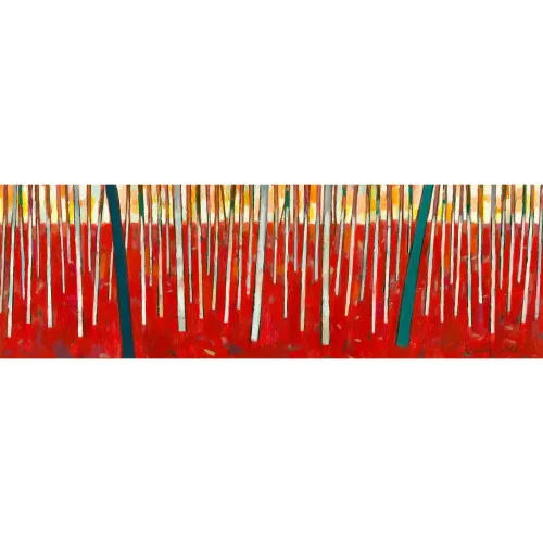 Birch Trees II, Giclée Art Print by Emily Little