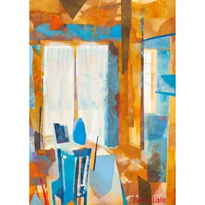 Blue Reflections, Giclée Art Print by Emily Little