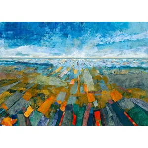 Colourscape I, Giclée Art Print by Emily Little