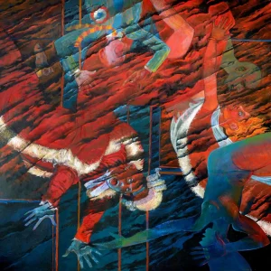 When the Sky Breaks, Giclée Art Print by Fred Carson
