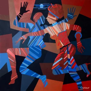 Dance Till Dawn, Giclée Art Print by Fred Carson