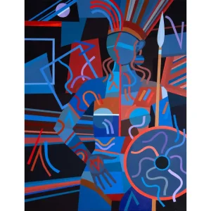 Warrior Princess, Giclée Art Print by Fred Carson